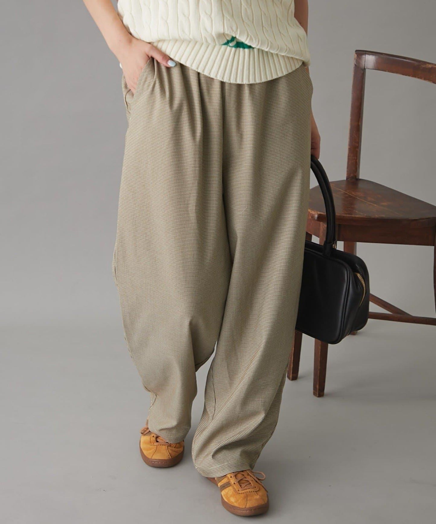 GEVACO格紋休閒褲