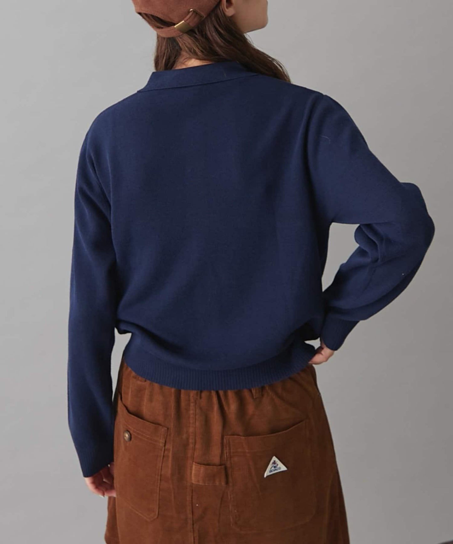 GEVACO菱格紋針織開衫