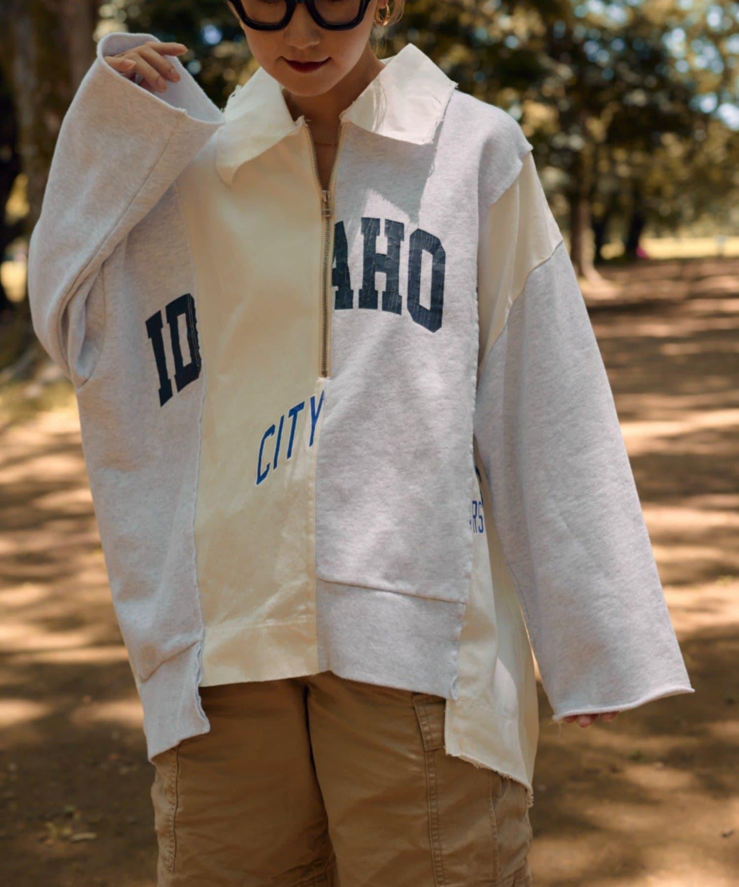 etsinta改良款半拉鍊衛衣