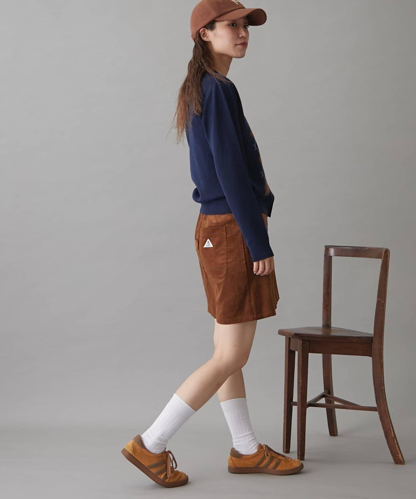 GEVACO菱格紋針織開衫