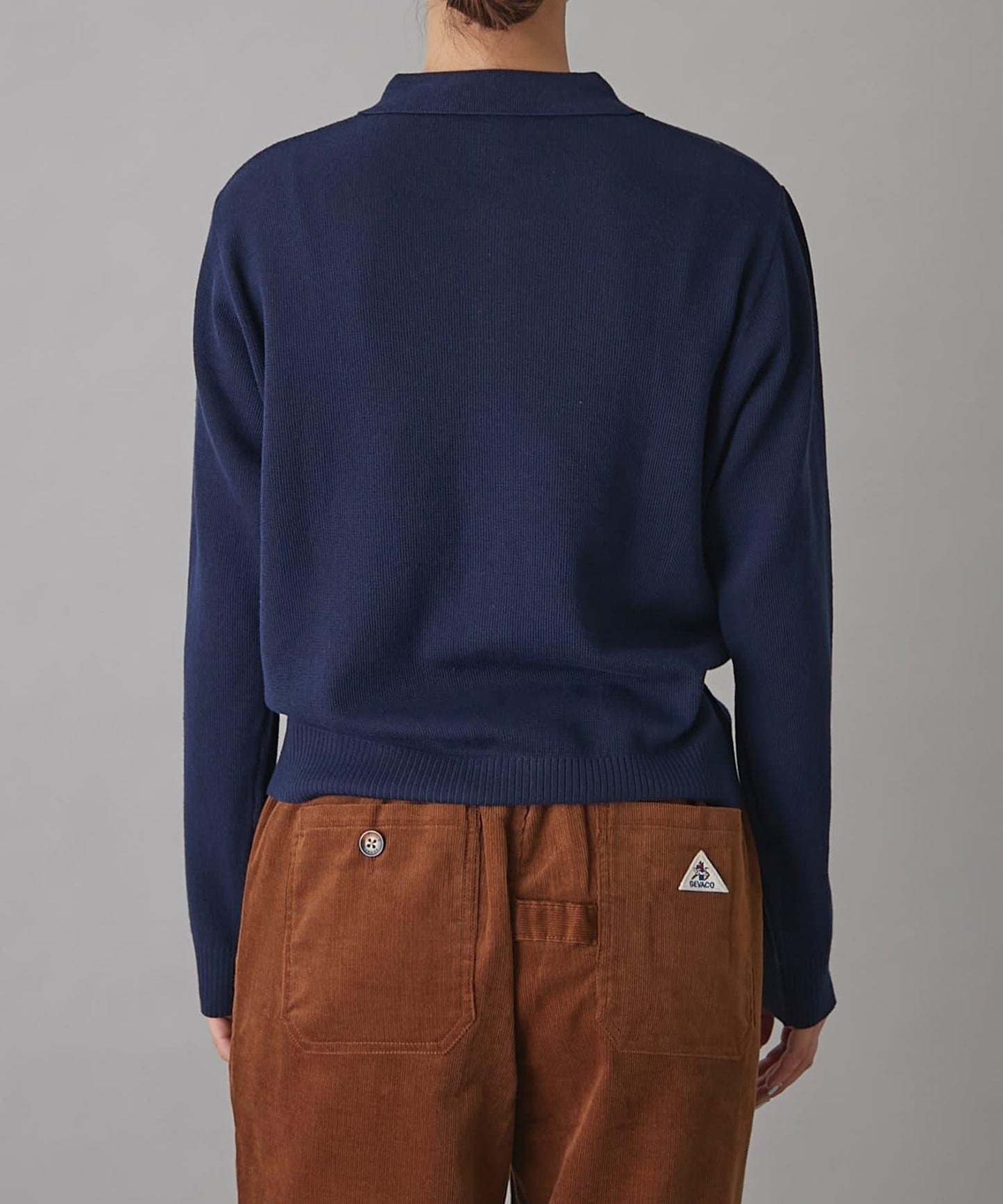 GEVACO菱格紋針織開衫