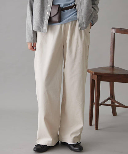 GEVACO燈芯絨寬鬆休閒褲