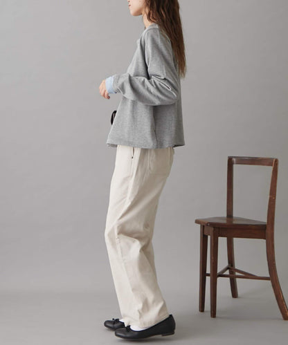 GEVACO燈芯絨寬鬆休閒褲