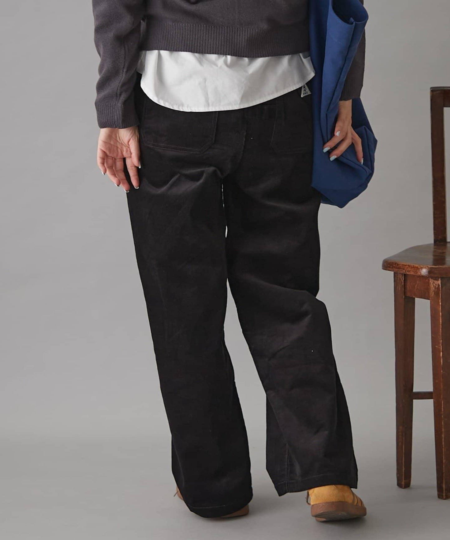 GEVACO燈芯絨寬鬆休閒褲