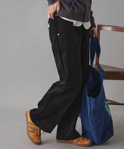 GEVACO燈芯絨寬鬆休閒褲