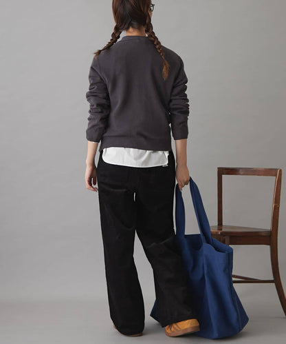 GEVACO燈芯絨寬鬆休閒褲