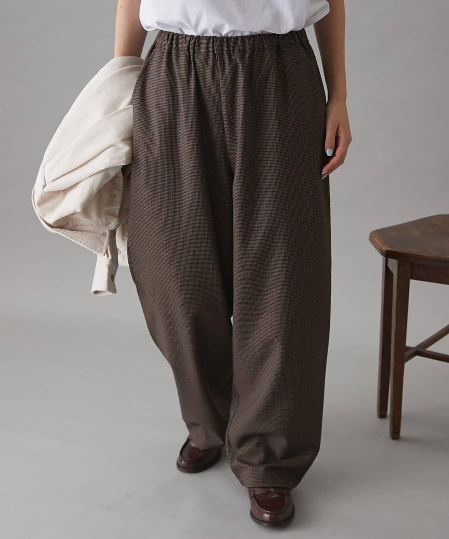 GEVACO格紋休閒褲