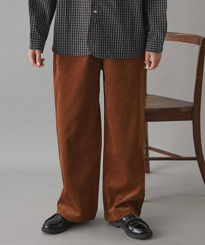 GEVACO燈芯絨寬鬆休閒褲