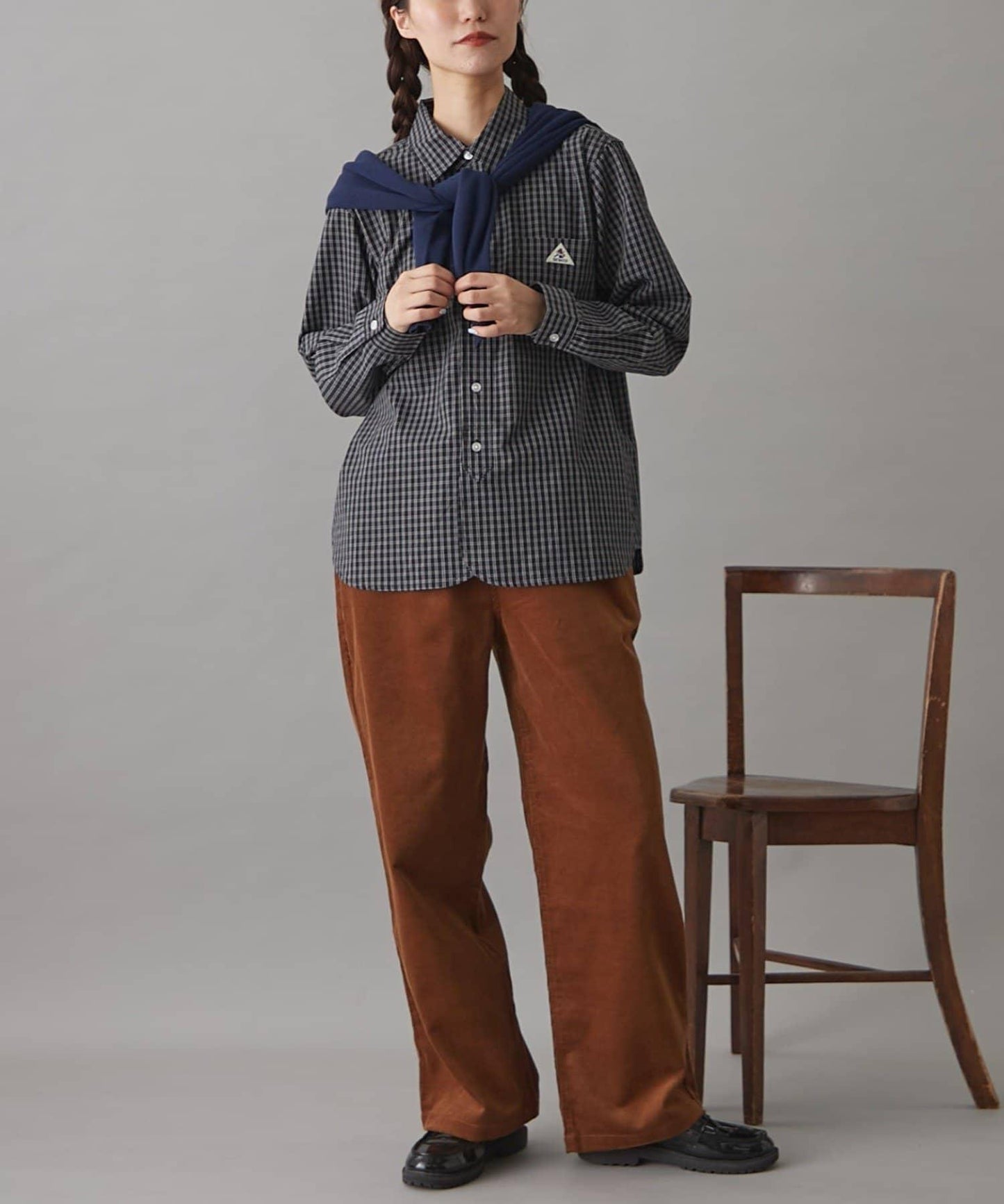 GEVACO燈芯絨寬鬆休閒褲