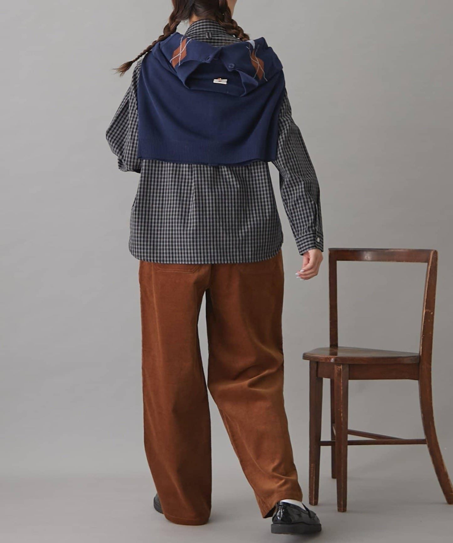 GEVACO燈芯絨寬鬆休閒褲