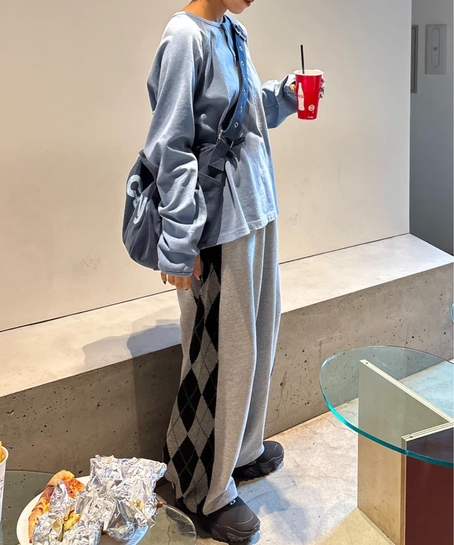 【男女通用】顏料半開領T恤