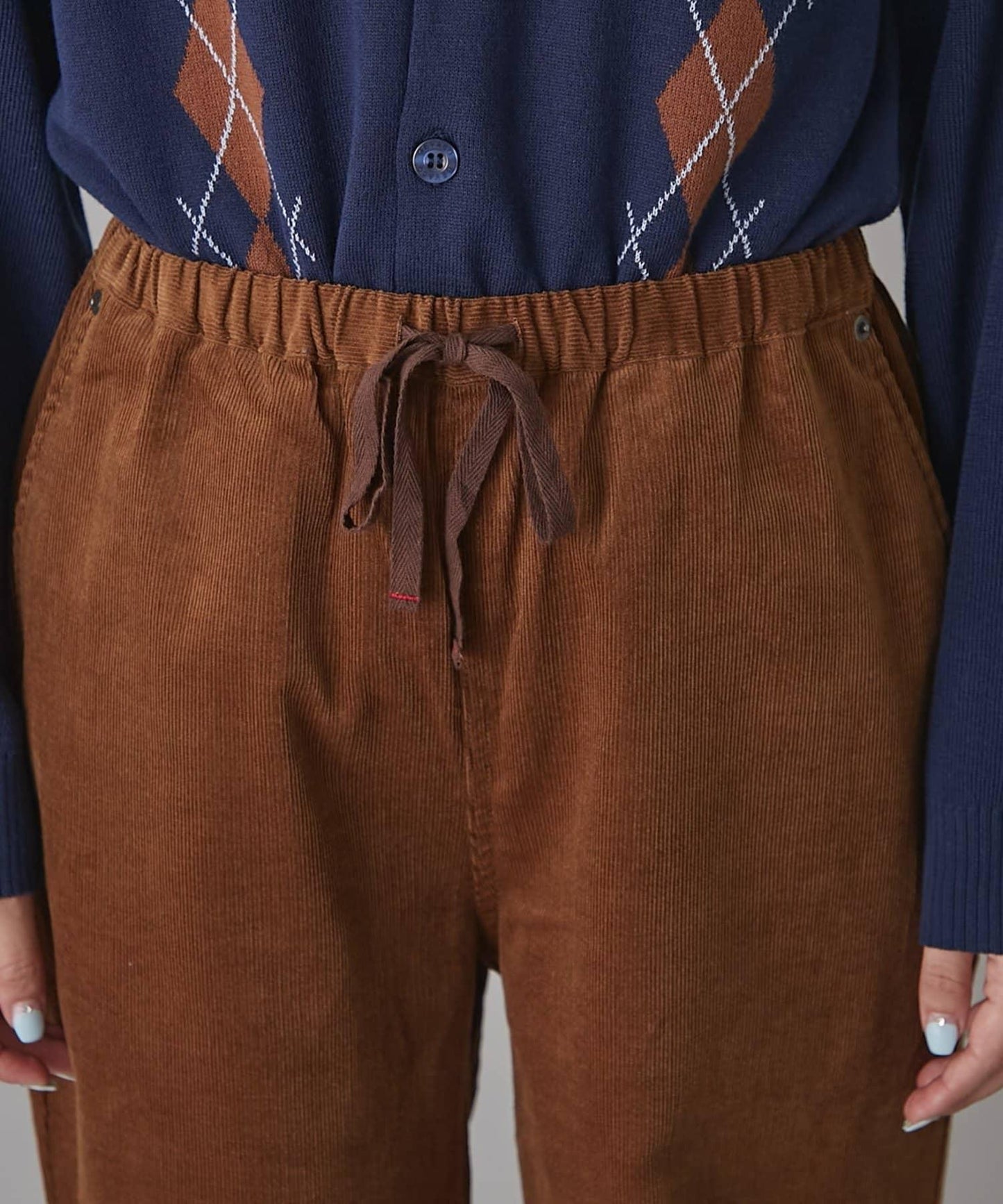 GEVACO燈芯絨寬鬆休閒褲