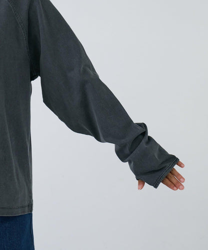 【男女通用】顏料半開領T恤