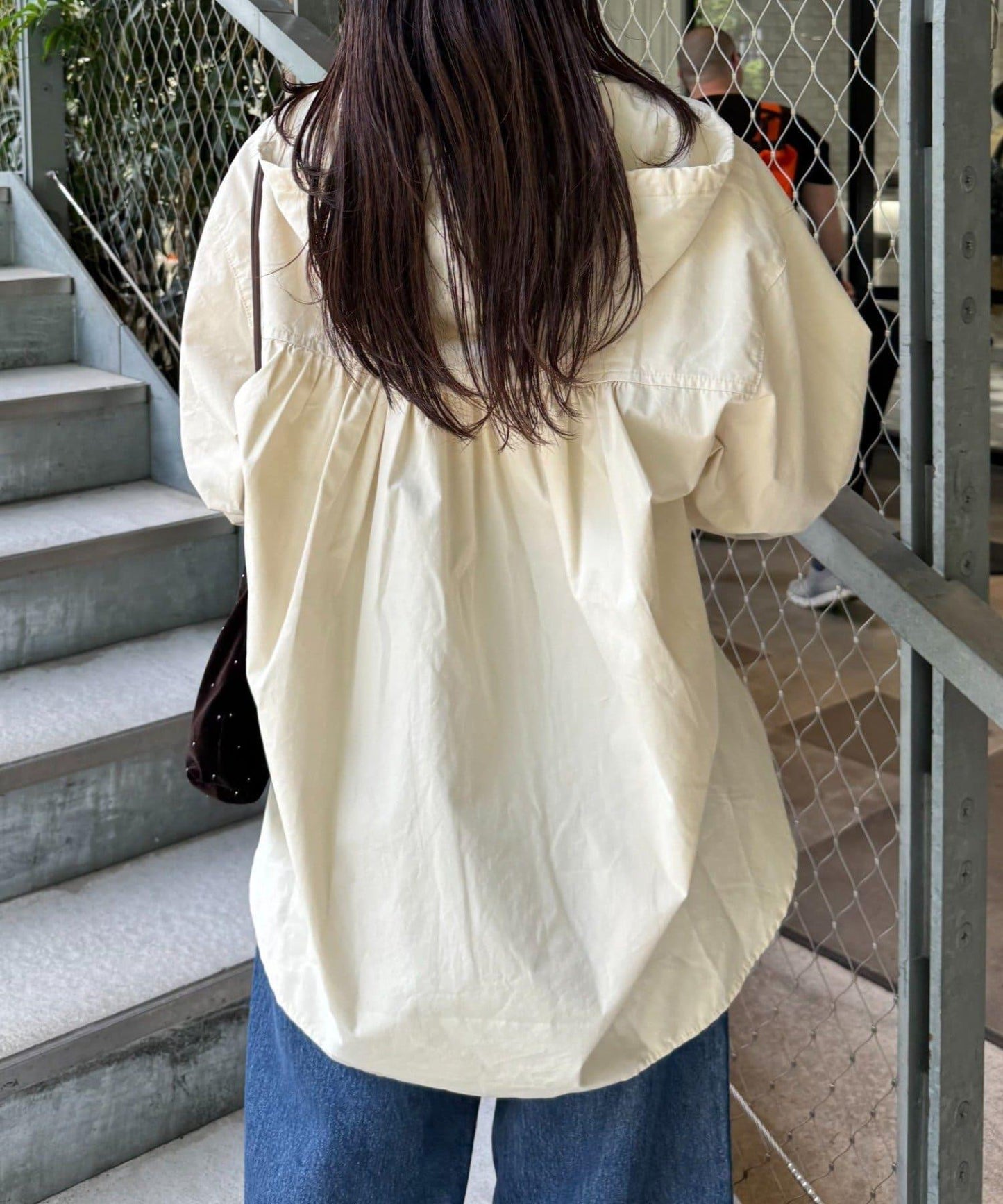 Logo刺繡領帶帽衛衣