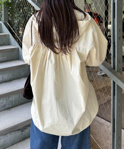 Logo刺繡領帶帽衛衣