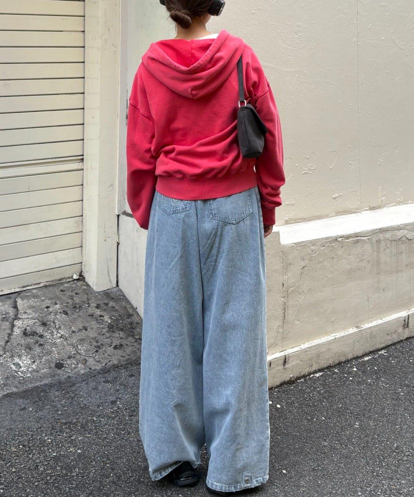 【男女通用】酸洗標誌拉鍊衛衣