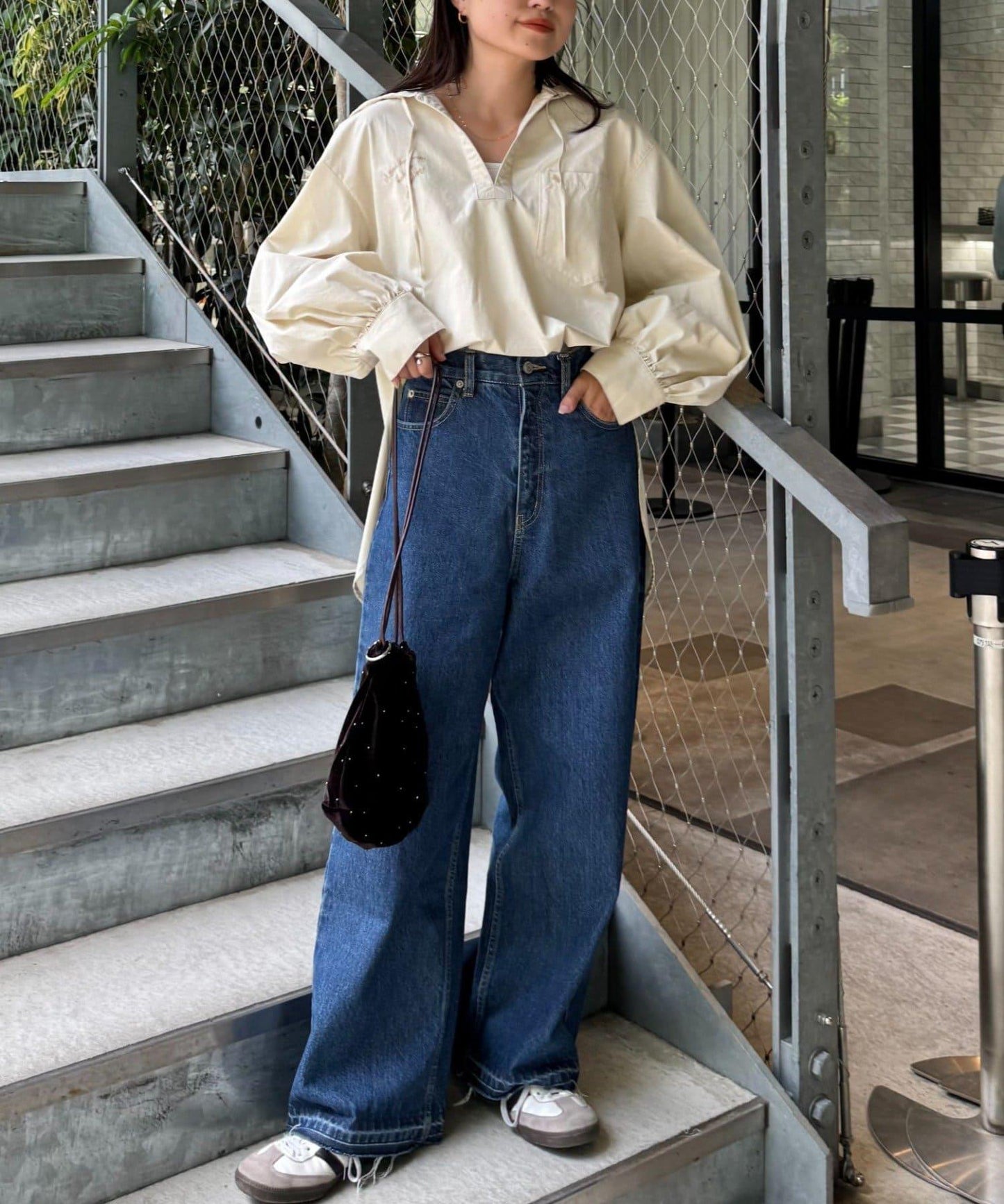 Logo刺繡領帶帽衛衣