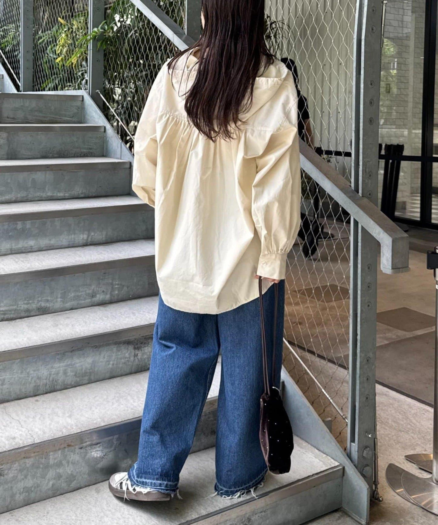 Logo刺繡領帶帽衛衣