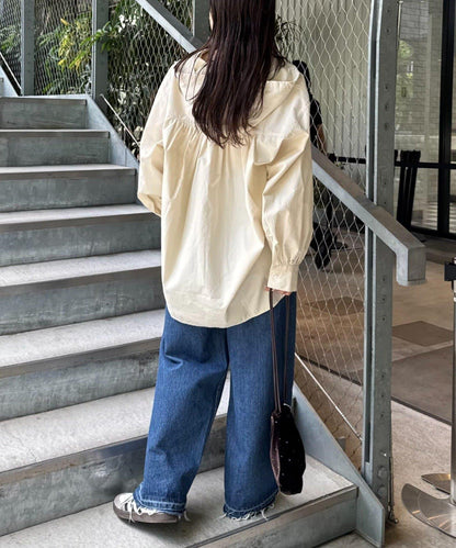 Logo刺繡領帶帽衛衣