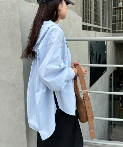 Logo刺繡領帶帽衛衣