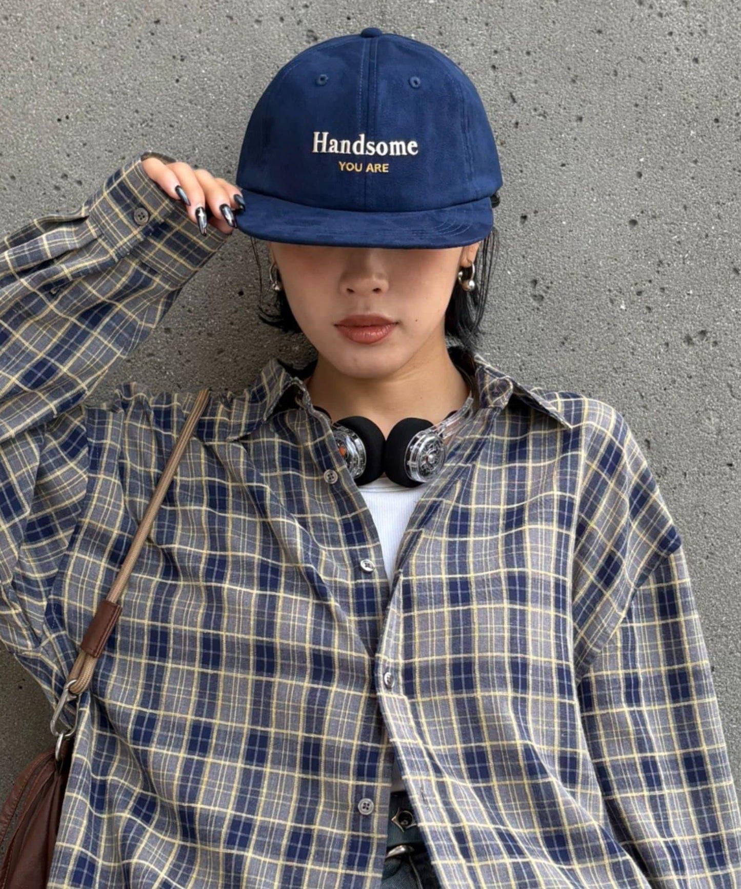 【男女通用】絨面標誌帽