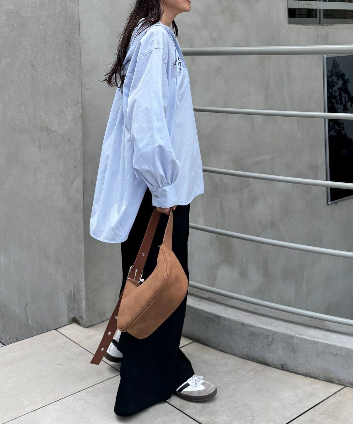 Logo刺繡領帶帽衛衣