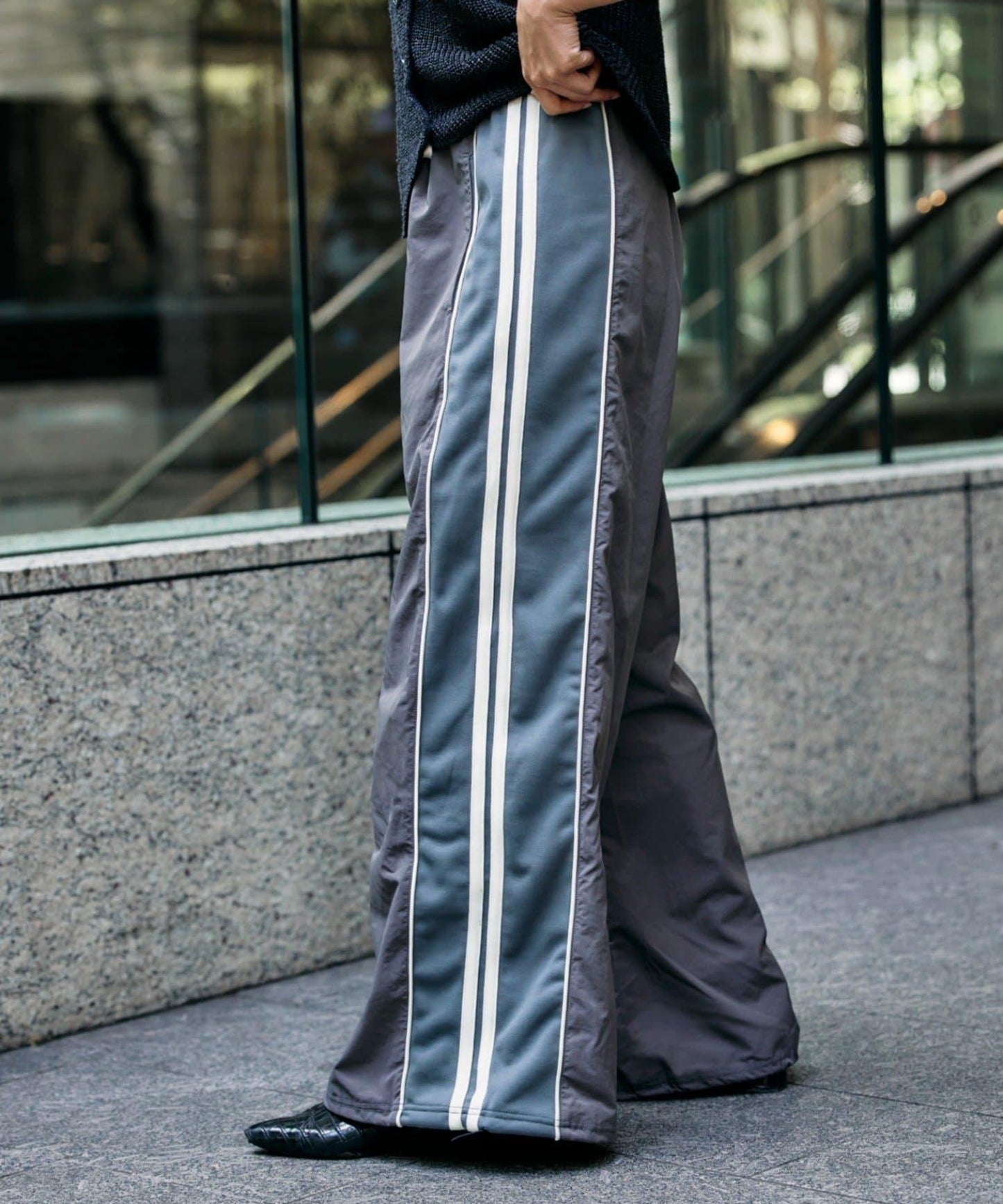 etsinta改良版寬鬆針織褲