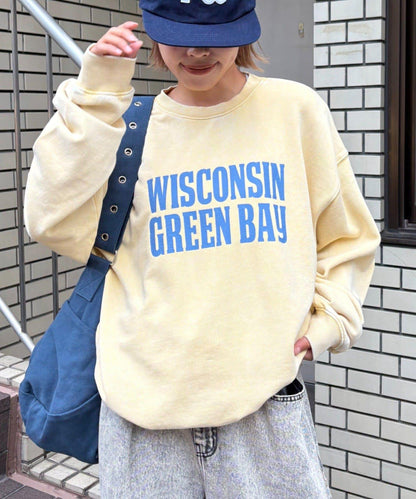 【男女同款】新款酸洗標誌衛衣