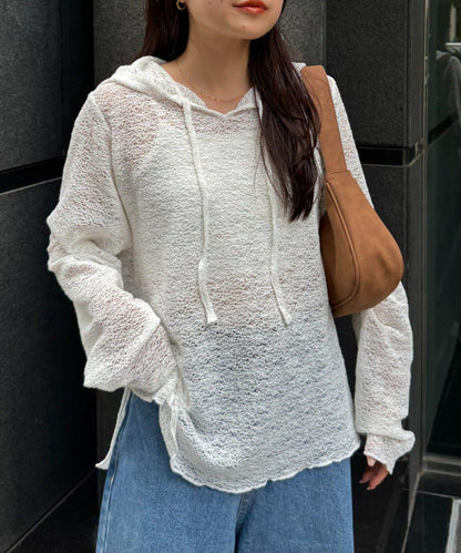 帆布繩帽連帽衫