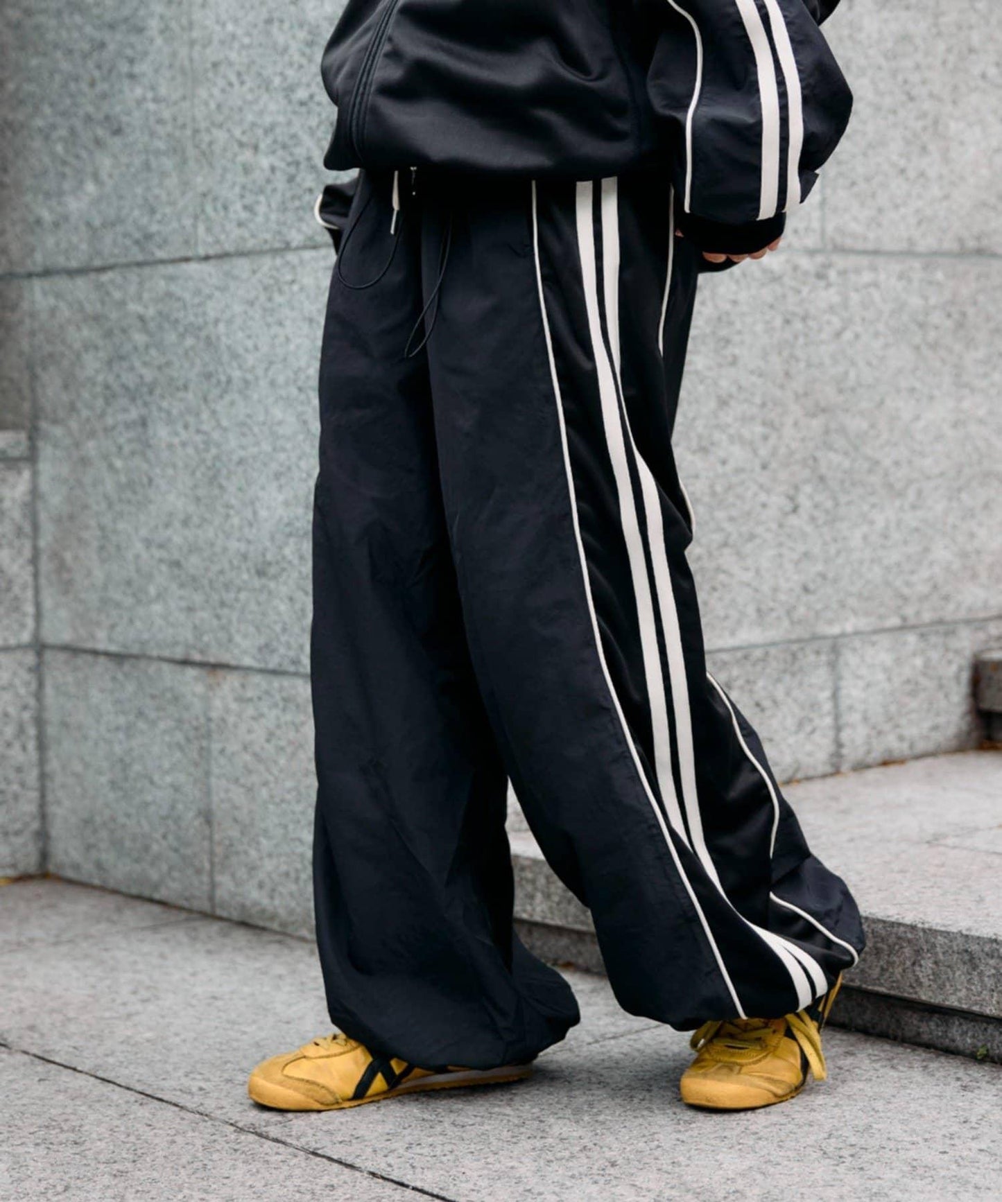 etsinta改良版寬鬆針織褲