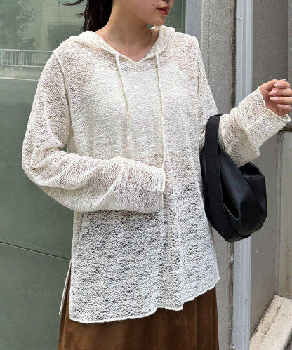 帆布繩帽連帽衫