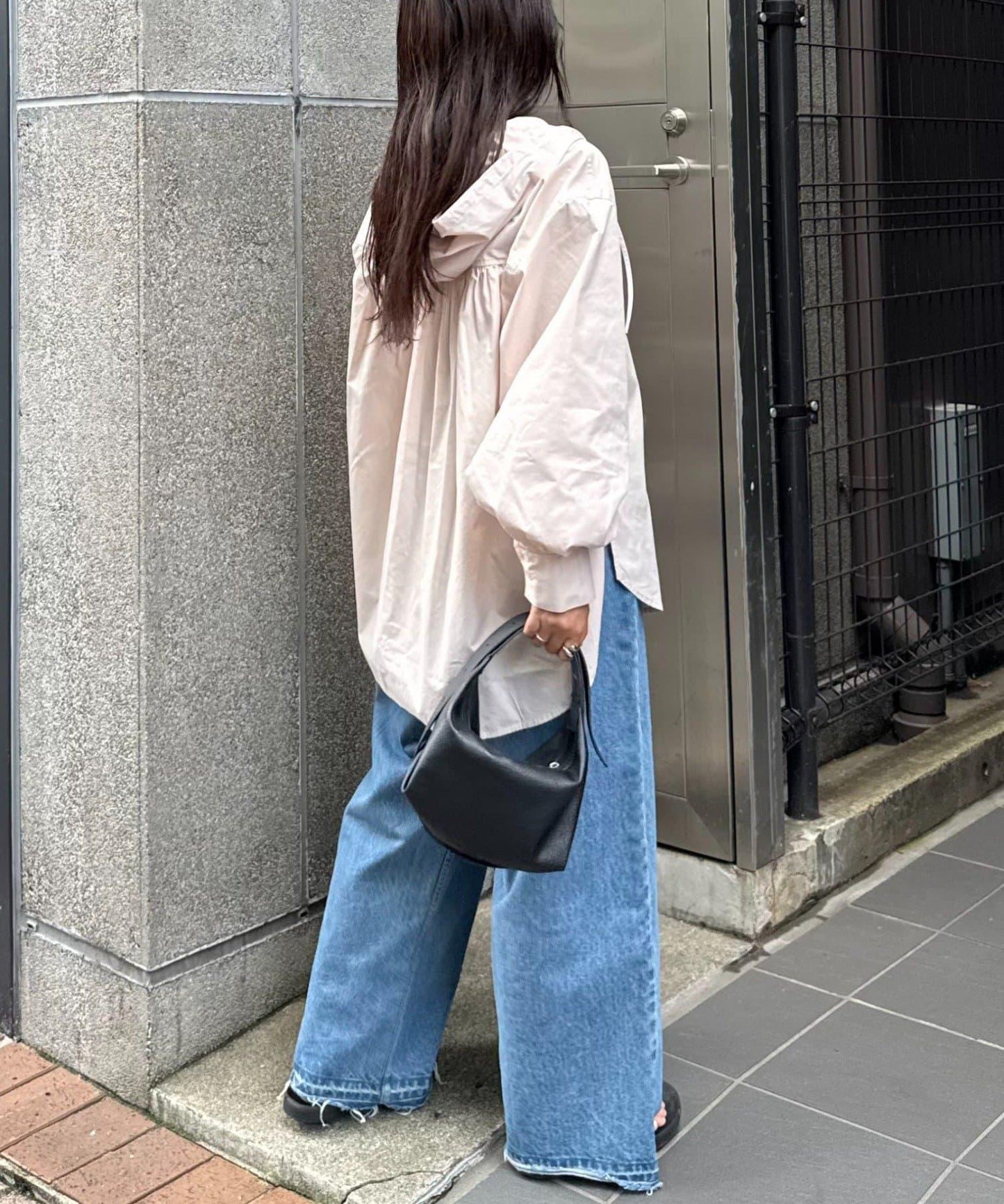 Logo刺繡領帶帽衛衣