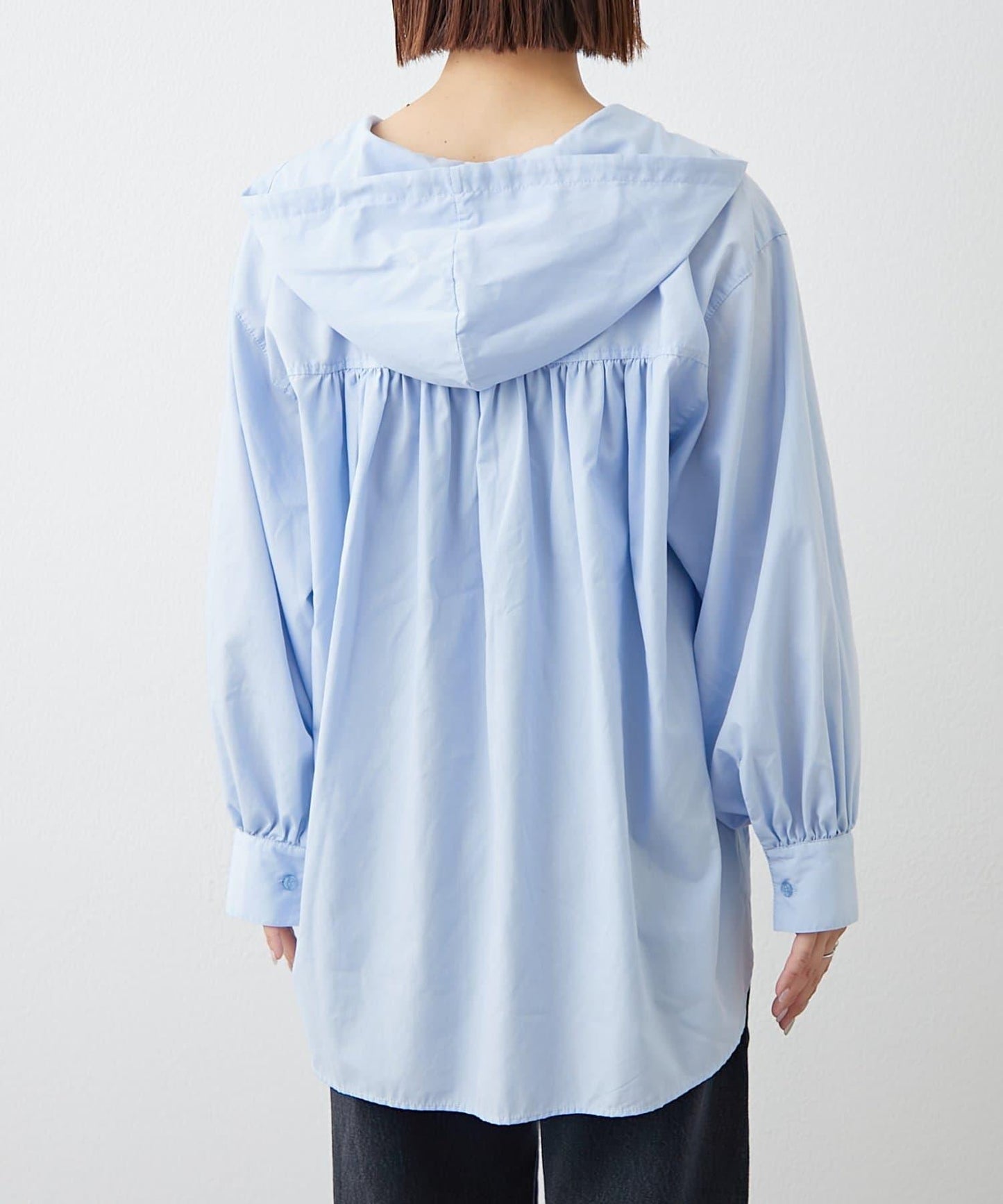 Logo刺繡領帶帽衛衣