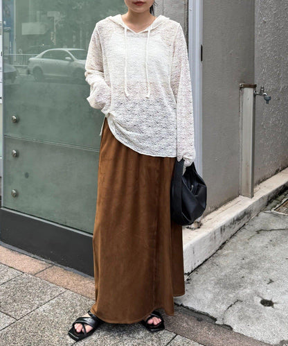 帆布繩帽連帽衫