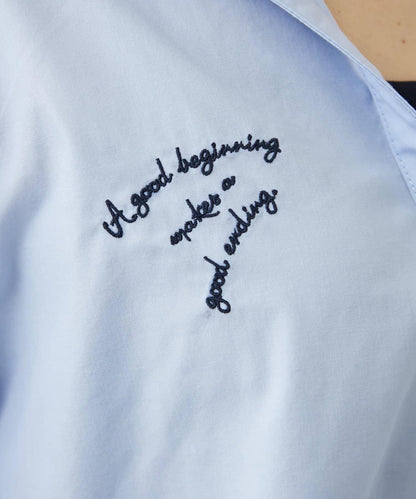 Logo刺繡領帶帽衛衣