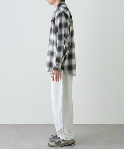 【Franklin Climbing】【LEGACY】復古格紋加工毛襯衫