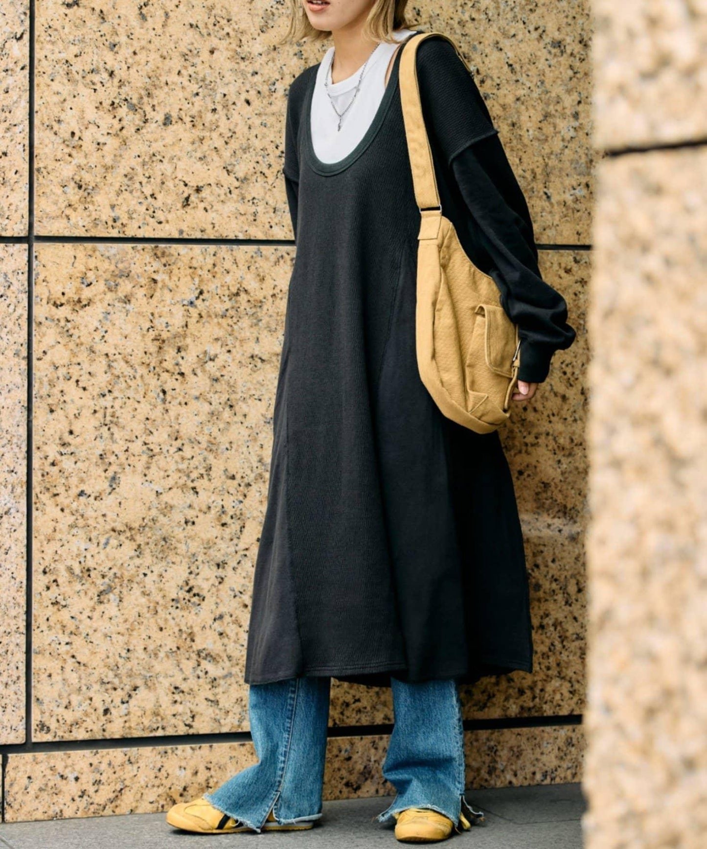 etsinta改良款華夫餅連衣裙
