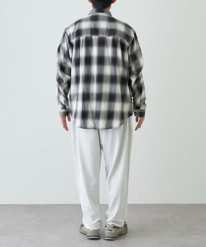 【Franklin Climbing】【LEGACY】復古格紋加工毛襯衫