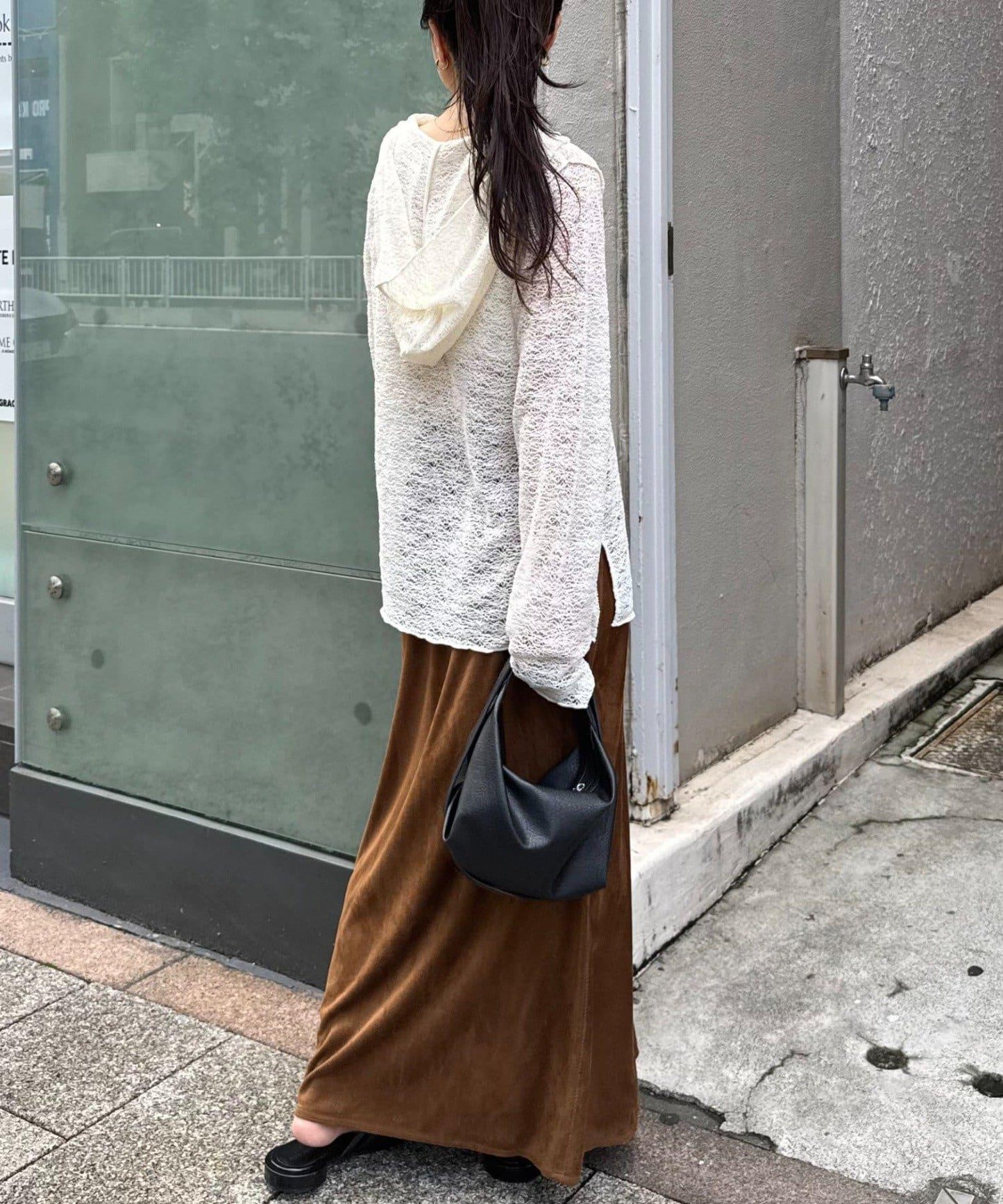 帆布繩帽連帽衫