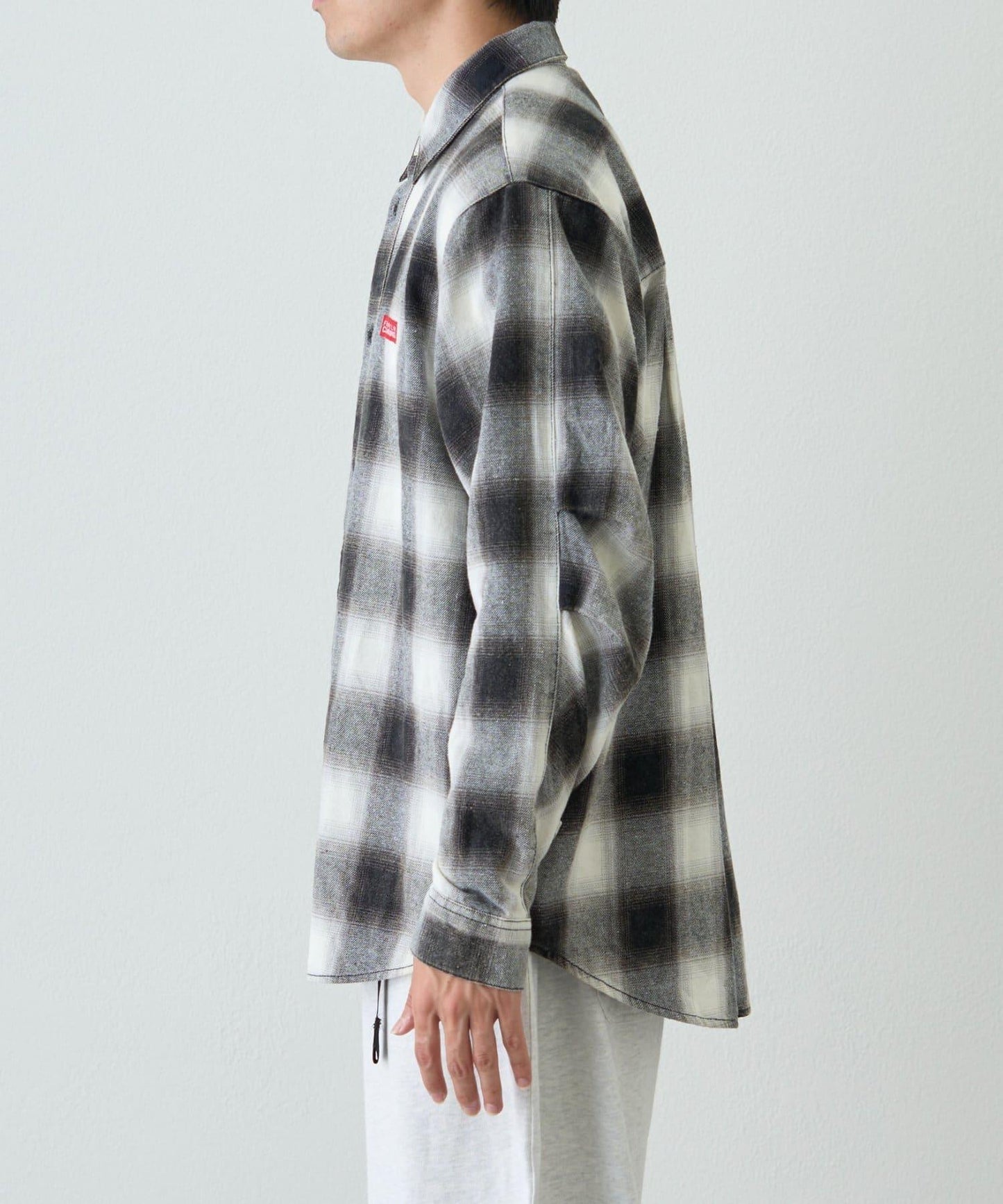 【Franklin Climbing】【LEGACY】復古格紋加工毛襯衫