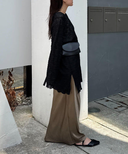 透視蕾絲連衣裙