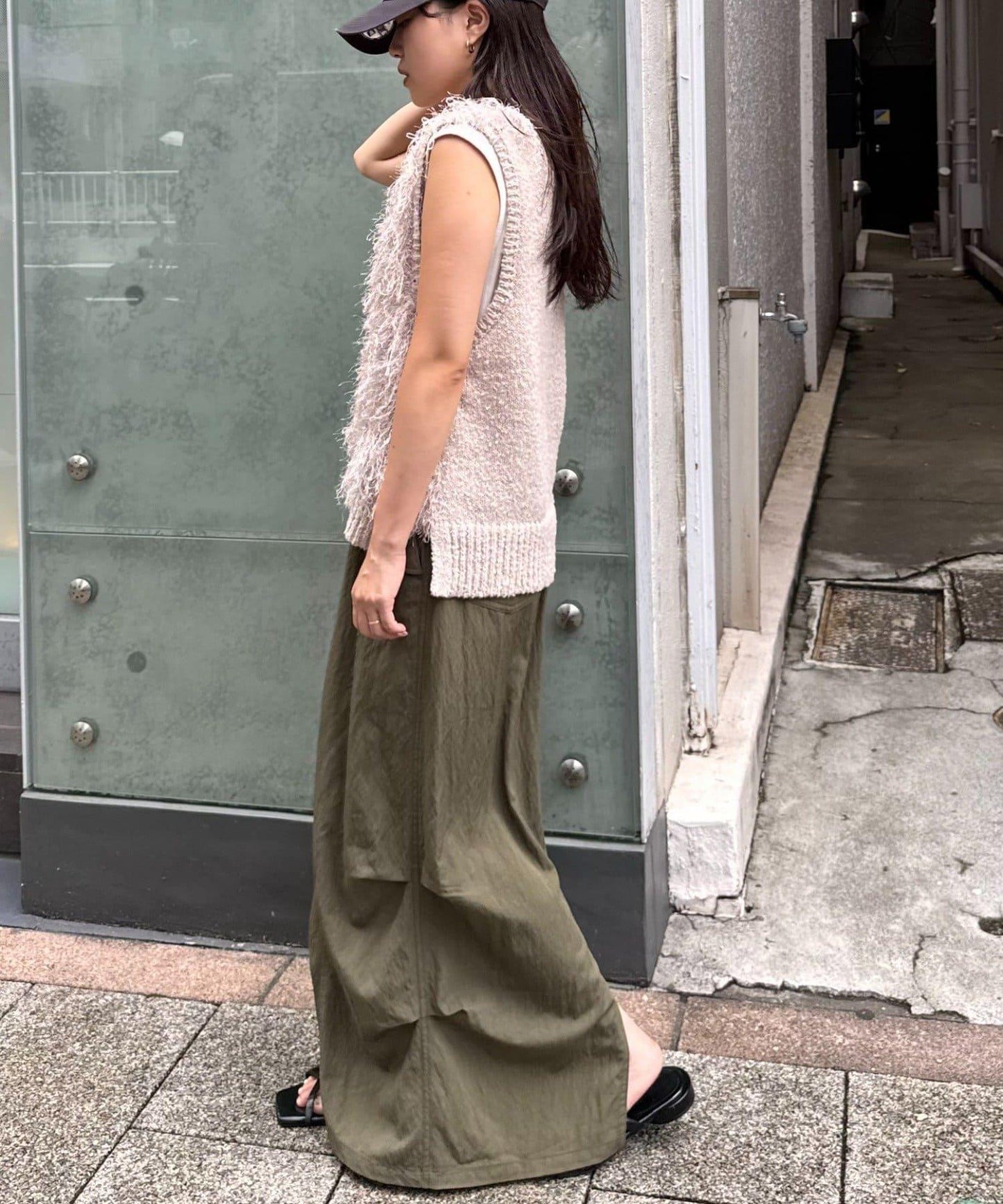 V領環形流蘇馬甲