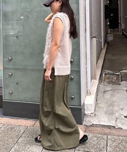 V領環形流蘇馬甲