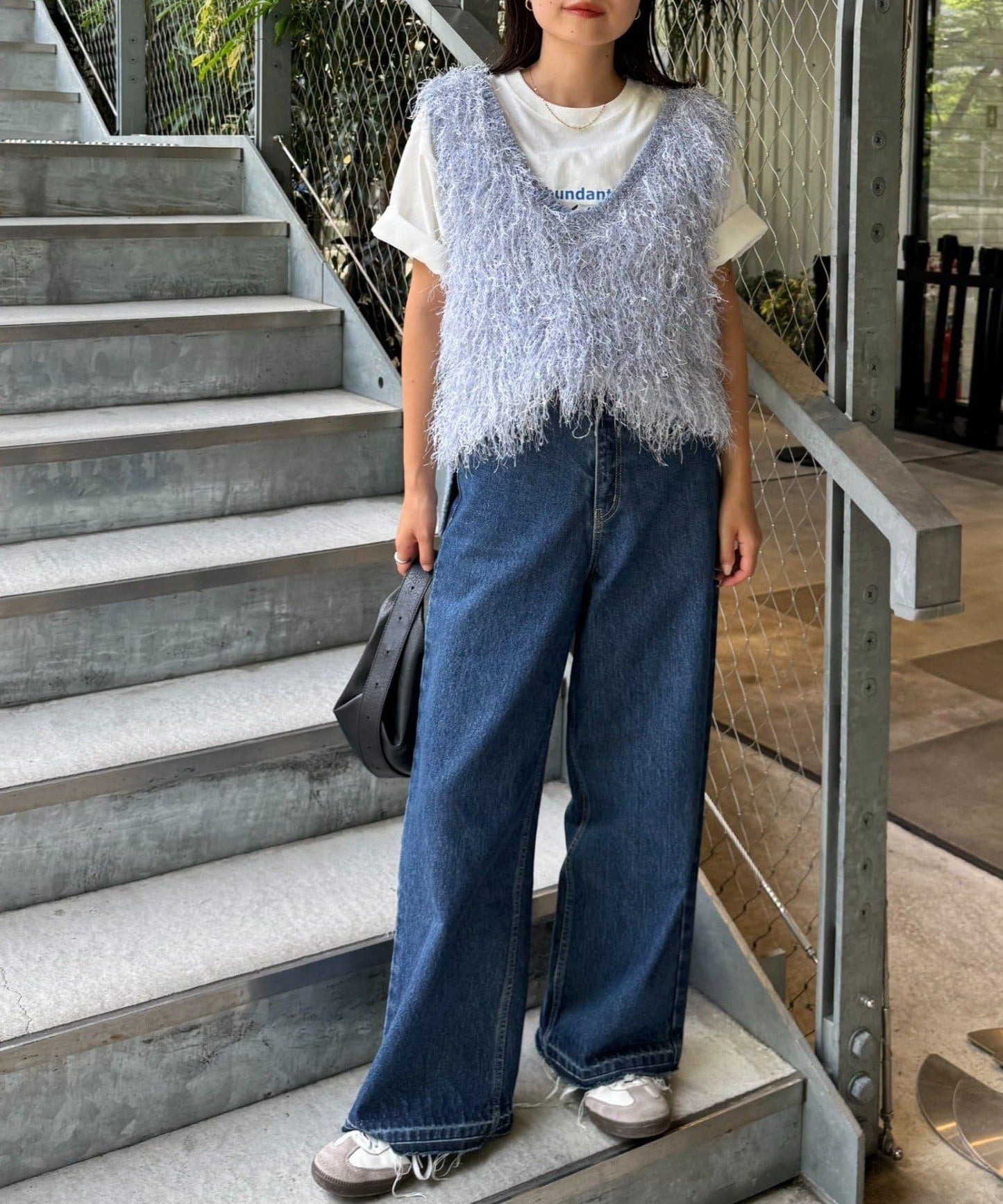 V領環形流蘇馬甲