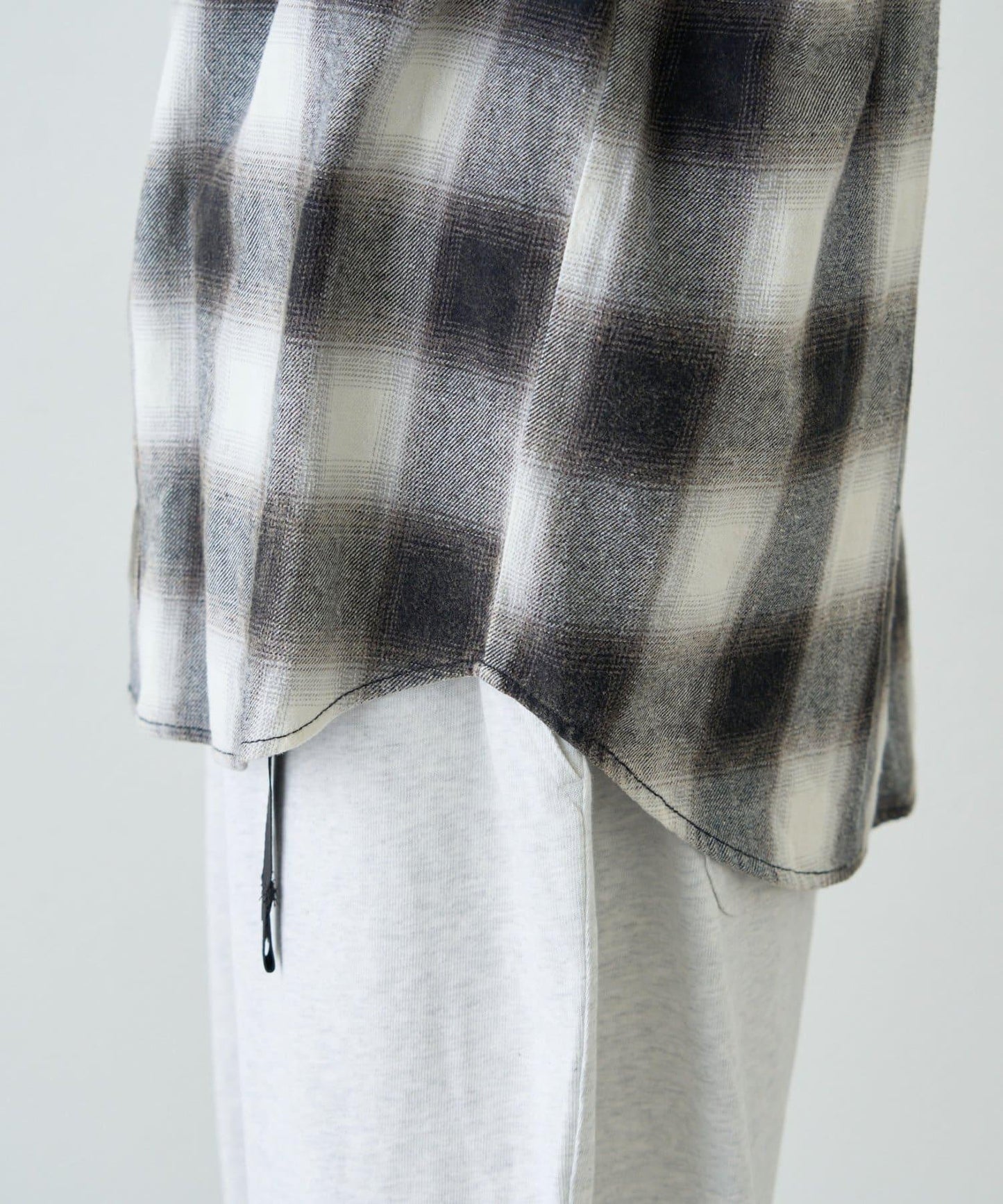 【Franklin Climbing】【LEGACY】復古格紋加工毛襯衫