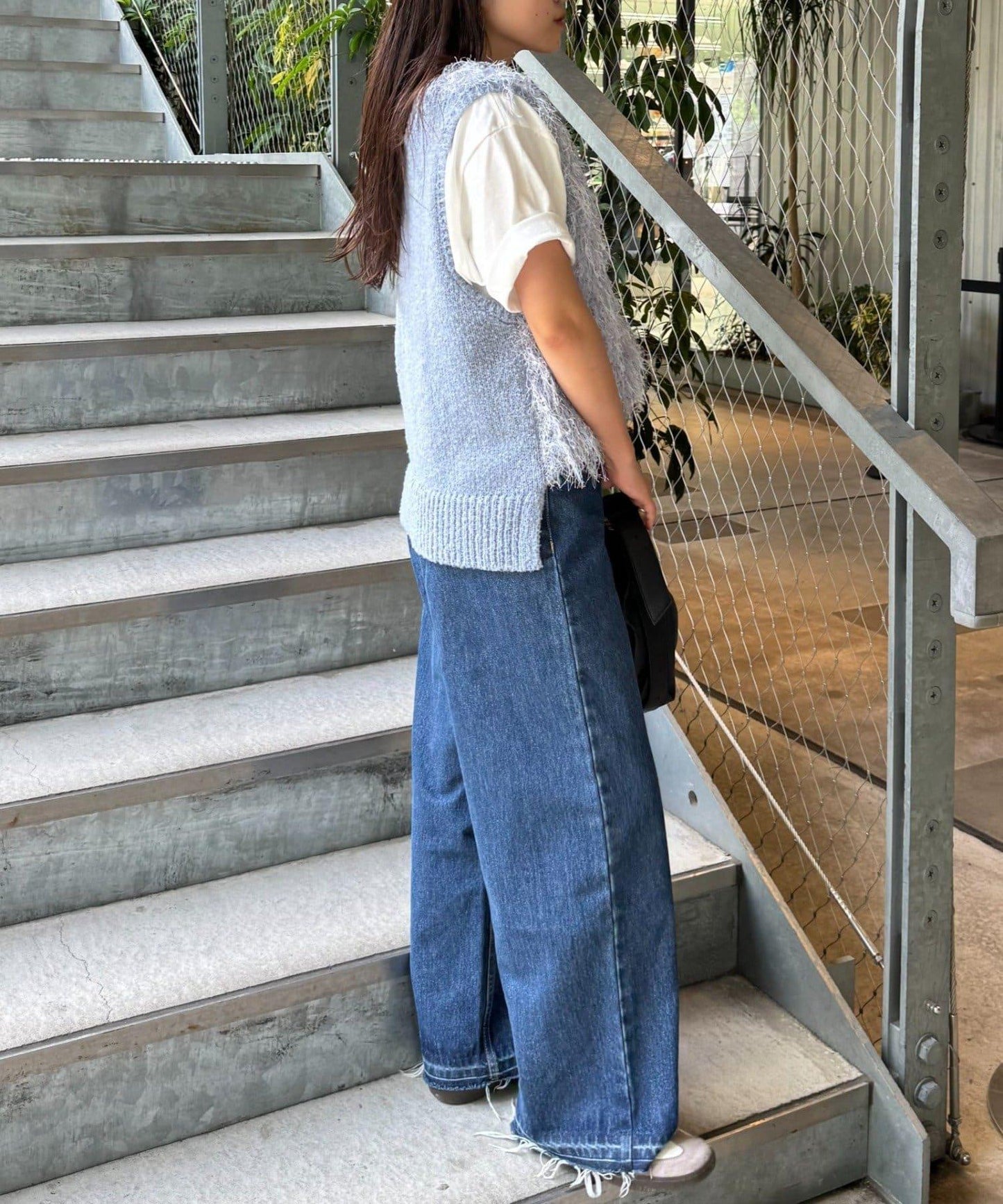 V領環形流蘇馬甲