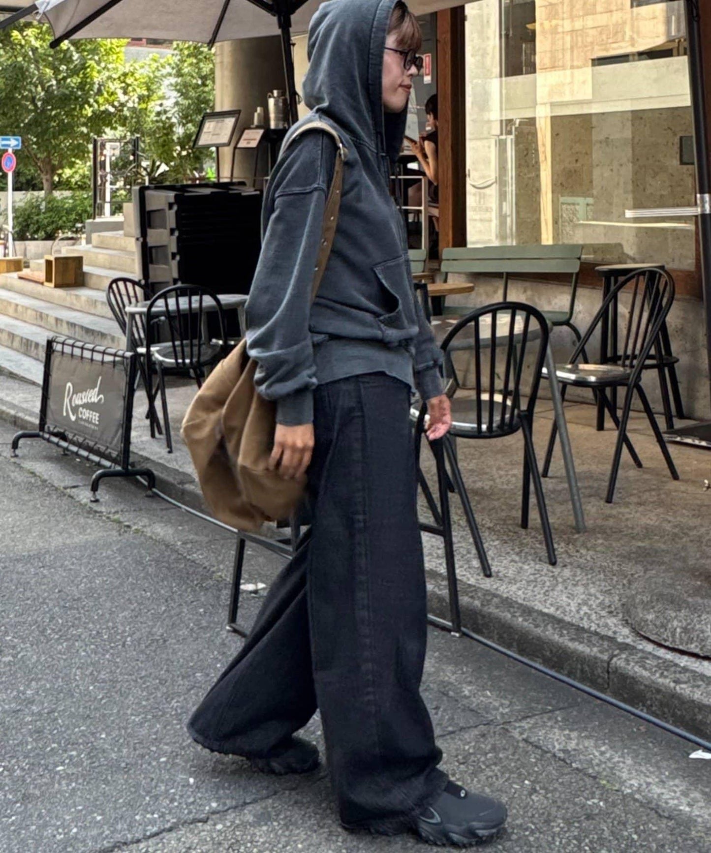 【男女通用】酸洗標誌拉鍊衛衣