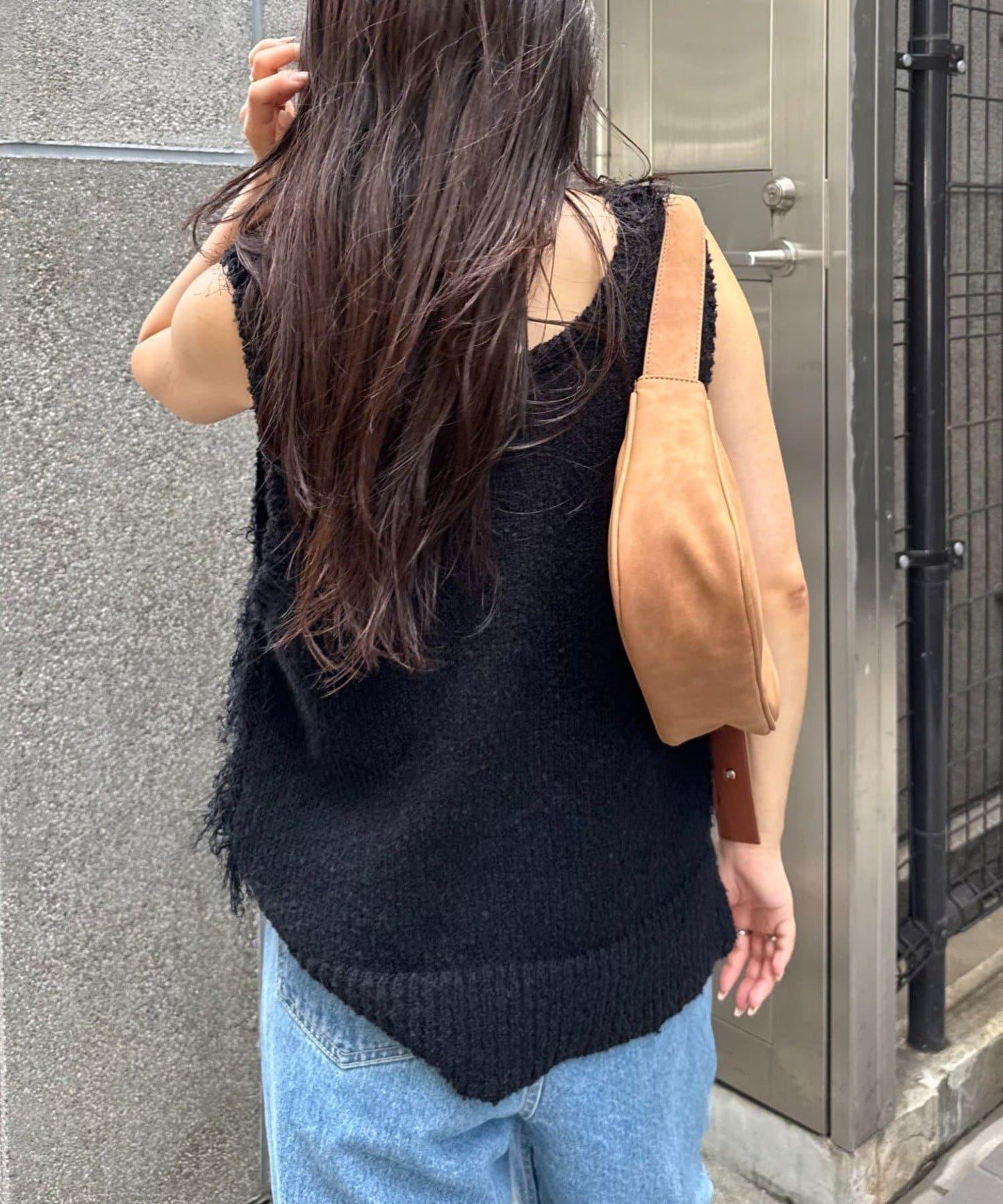 V領環形流蘇馬甲