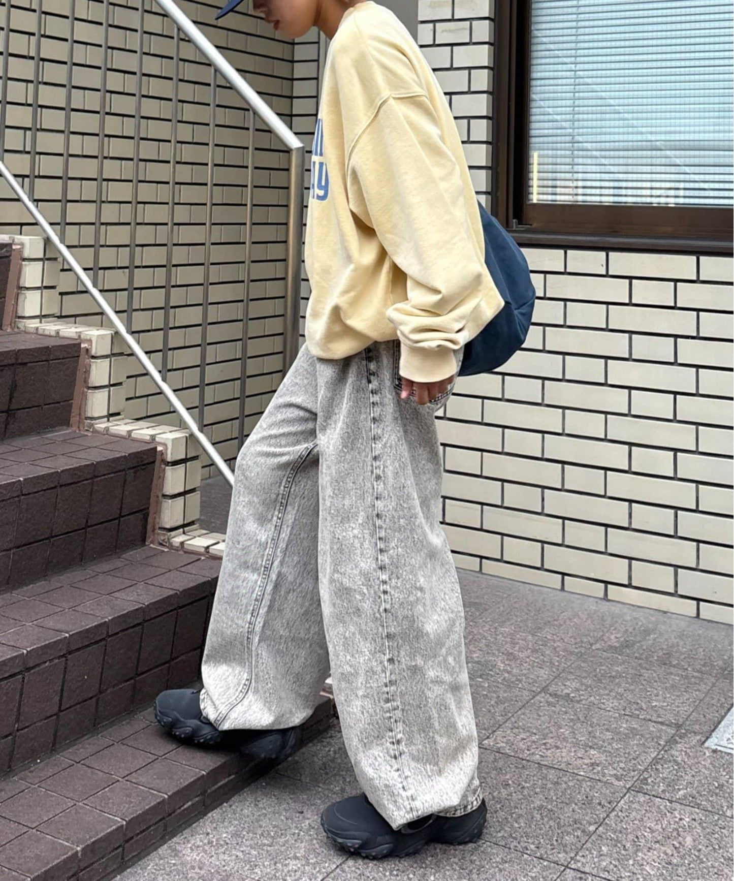 【男女同款】新款酸洗標誌衛衣