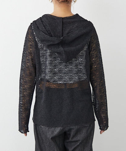 帆布繩帽連帽衫